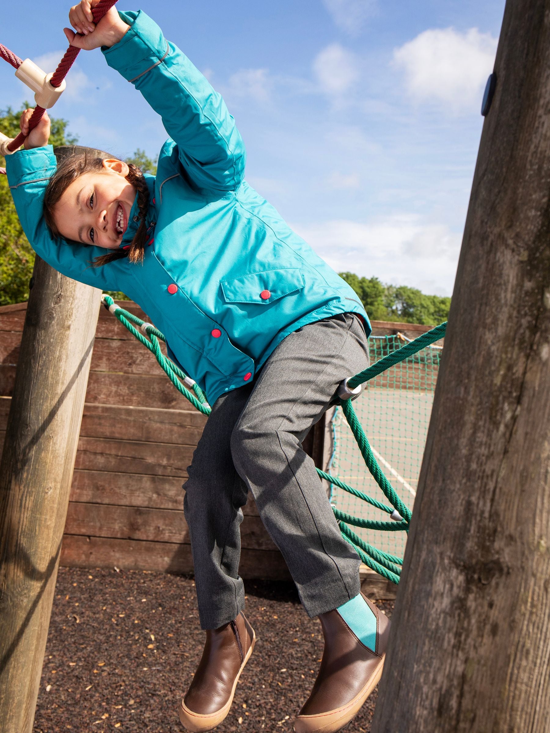 Dsiney Kidz - Frugi Blue Waterproof Rambler 3 in 1 Coat image 1
