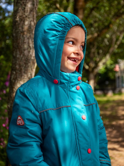 Dsiney Kidz - Frugi Blue Waterproof Rambler 3 in 1 Coat image 2
