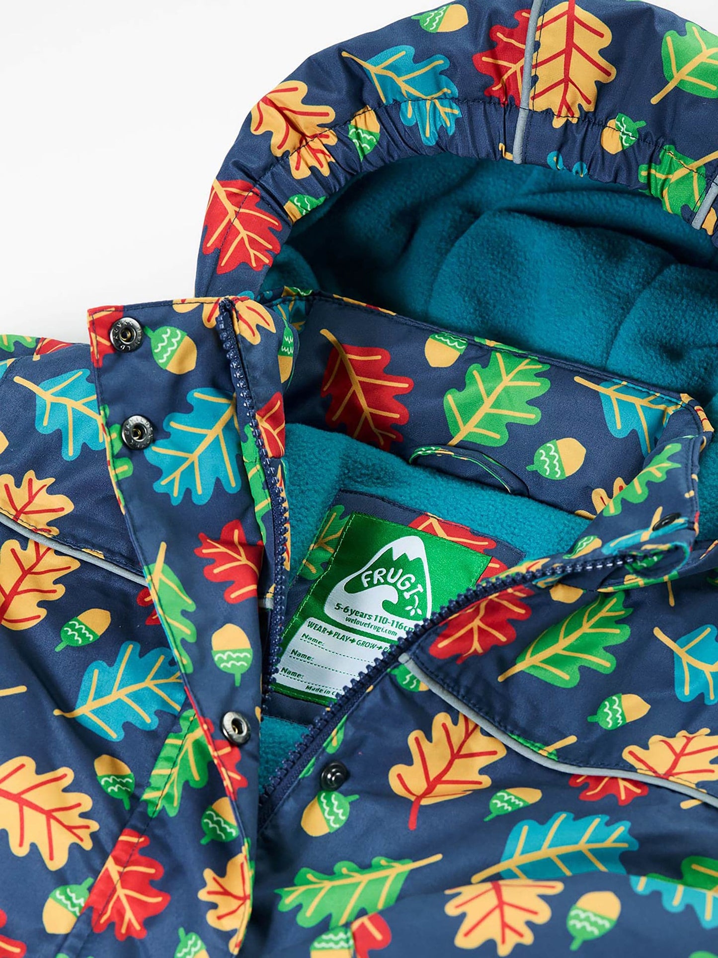 Dsiney Kidz - Frugi Blue Playtime Coat image 5