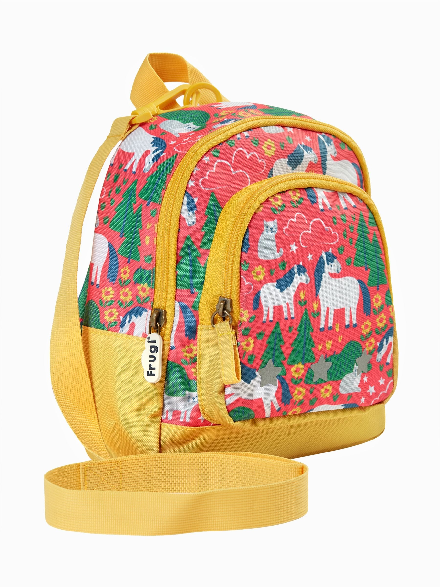 Frugi Pink Little Adventurers Backpack image 1