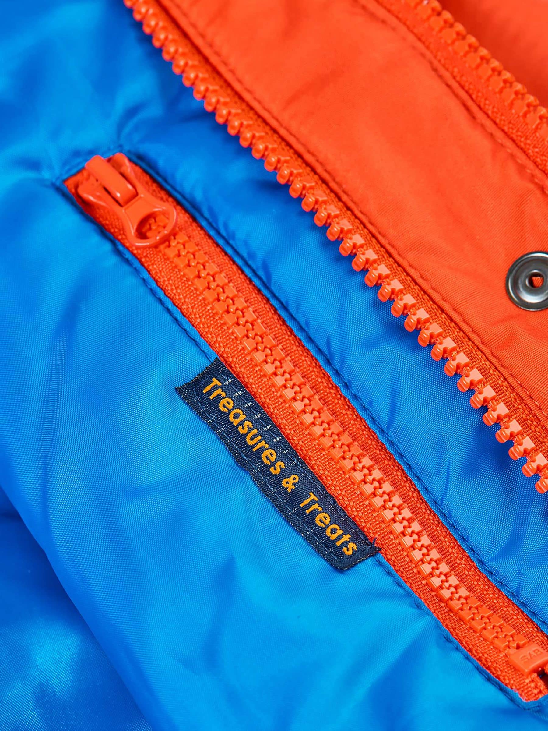 Dsiney Kidz - Frugi Orange Waterproof Rambler 3 in 1 Coat image 8