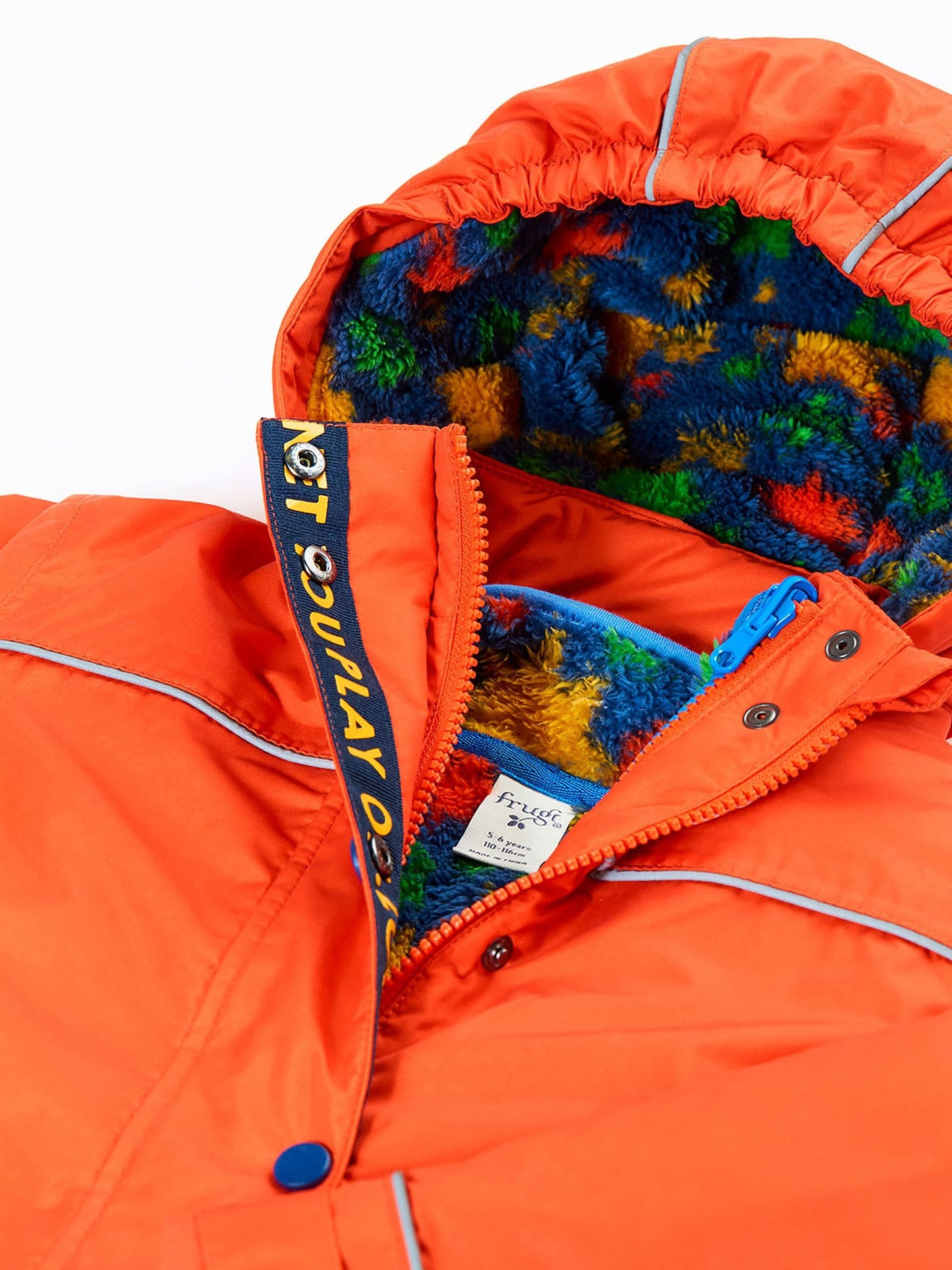 Dsiney Kidz - Frugi Orange Waterproof Rambler 3 in 1 Coat image 9