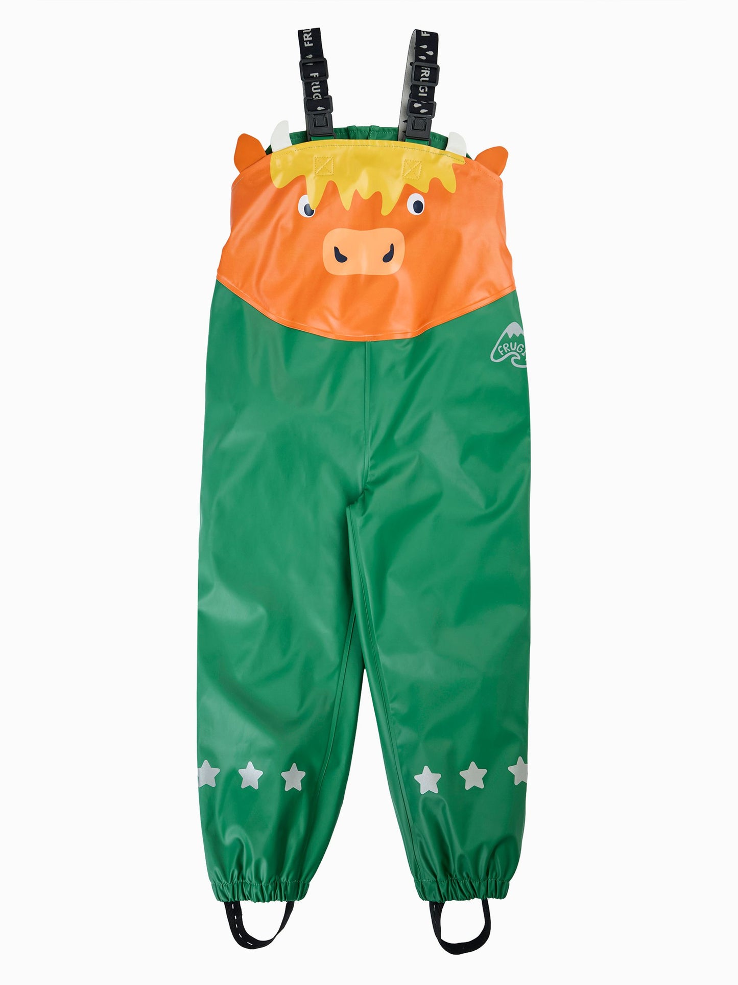 Dsiney Kidz - Frugi Green Waterproof Character Puddle Buster Trousers image 3