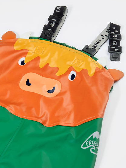 Dsiney Kidz - Frugi Green Waterproof Character Puddle Buster Trousers image 5