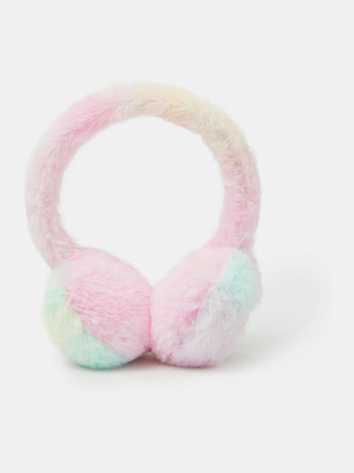 Angels By Accessorize Pink Confetti Fluffy Earmuffs - image 1