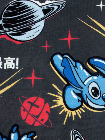 Character Red Disney Stitch In Space Long Sleeve Pyjamas - image 8