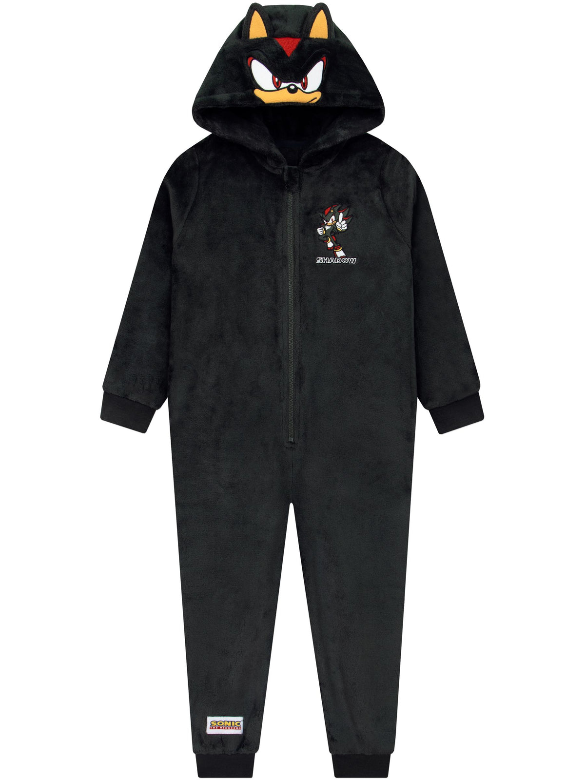 Dsiney Kidz - Character Black Sonic The Hedgehog Shadow Fleece Onesie image 3