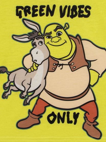 Character Green Dream Works Shrek And Donkey Vibes Only Pyjamas - image 6