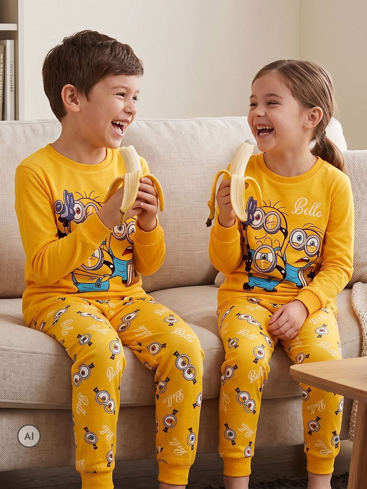Character Yellow Despicable Me Minions Long Sleeve Pyjamas - image 5