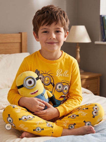 Character Yellow Despicable Me Minions Long Sleeve Pyjamas - image 6