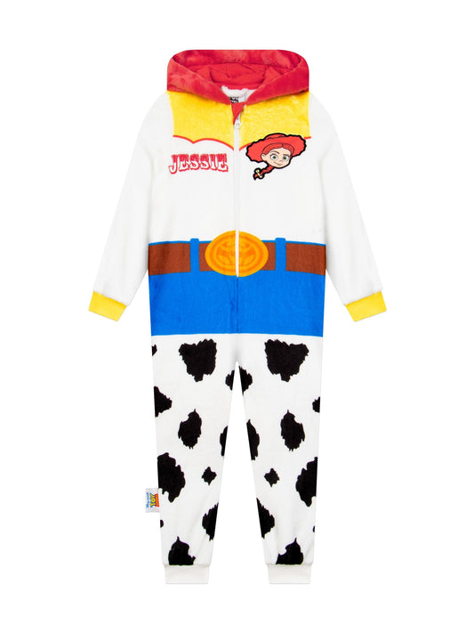Character White Disney Toy Story Jessie Fleece Onesie - image 1