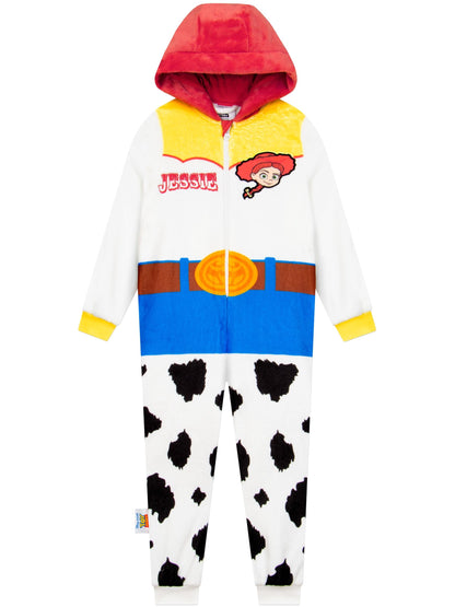 Character White Disney Toy Story Jessie Fleece Onesie - image 5