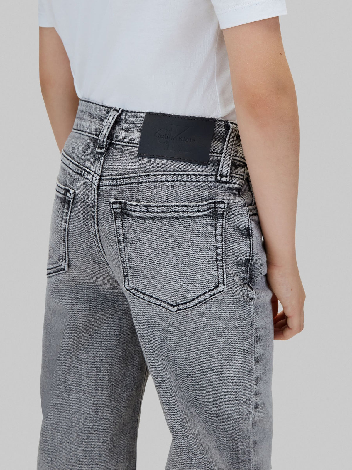 Dsiney Kidz - Calvin Klein Stone Grey Skater Jeans image 3