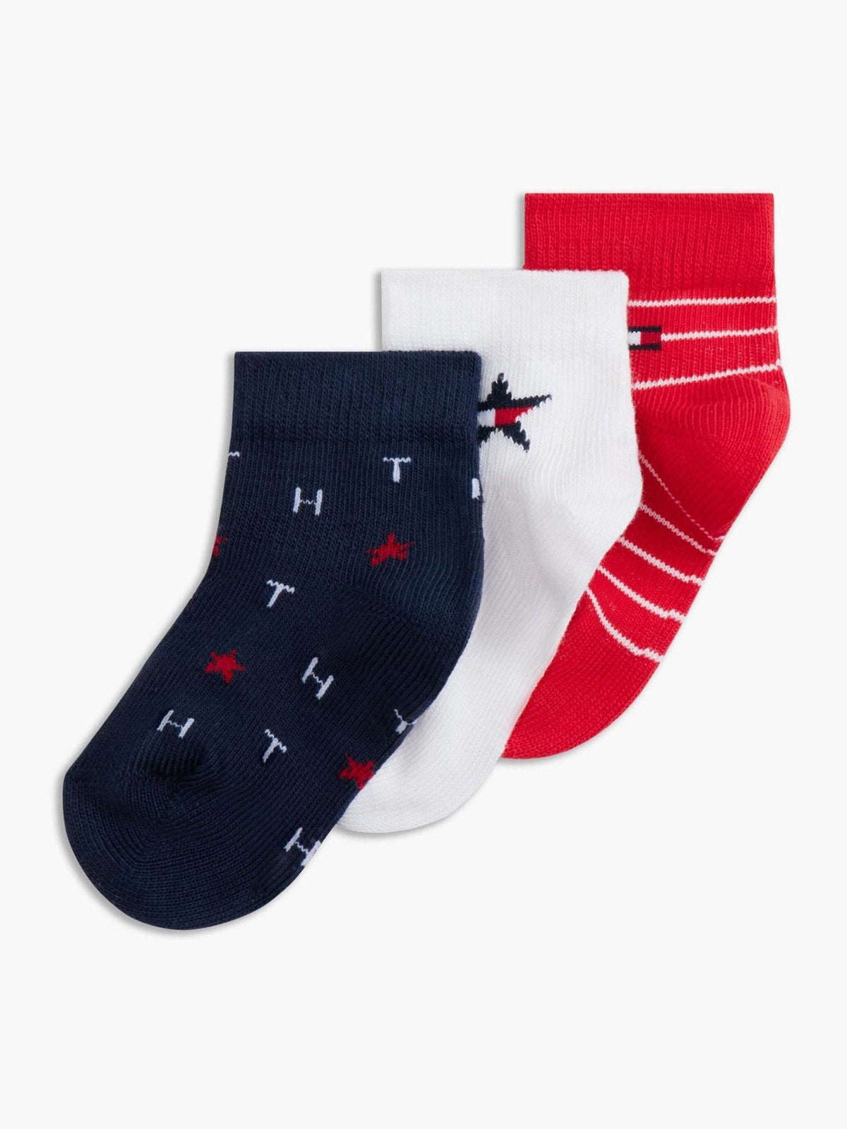 Tommy Hilfiger Blue Logo Socks 3-Pack Gift Set - image 1