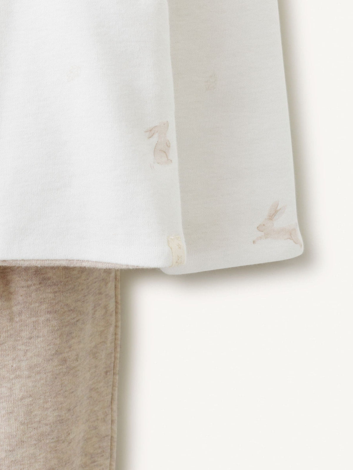 Dsiney Kidz - The White Company Grey Playful Bunnies Jacket & Leggings Set image 3