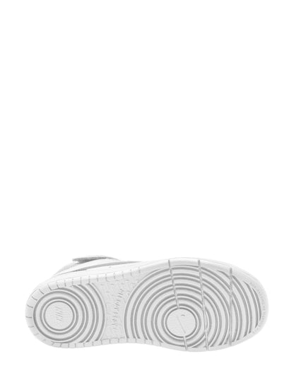 Nike White Junior Court Borough Mid Trainers image 5