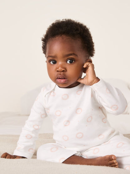 Dsiney Kidz - The White Company Pink Lion Sleepsuit image 1