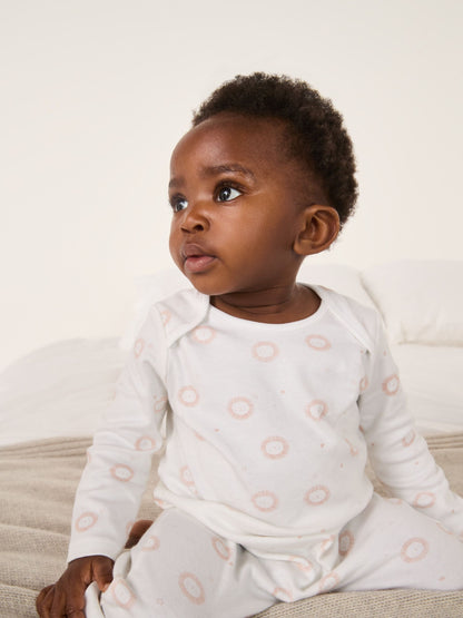 Dsiney Kidz - The White Company Pink Lion Sleepsuit image 2