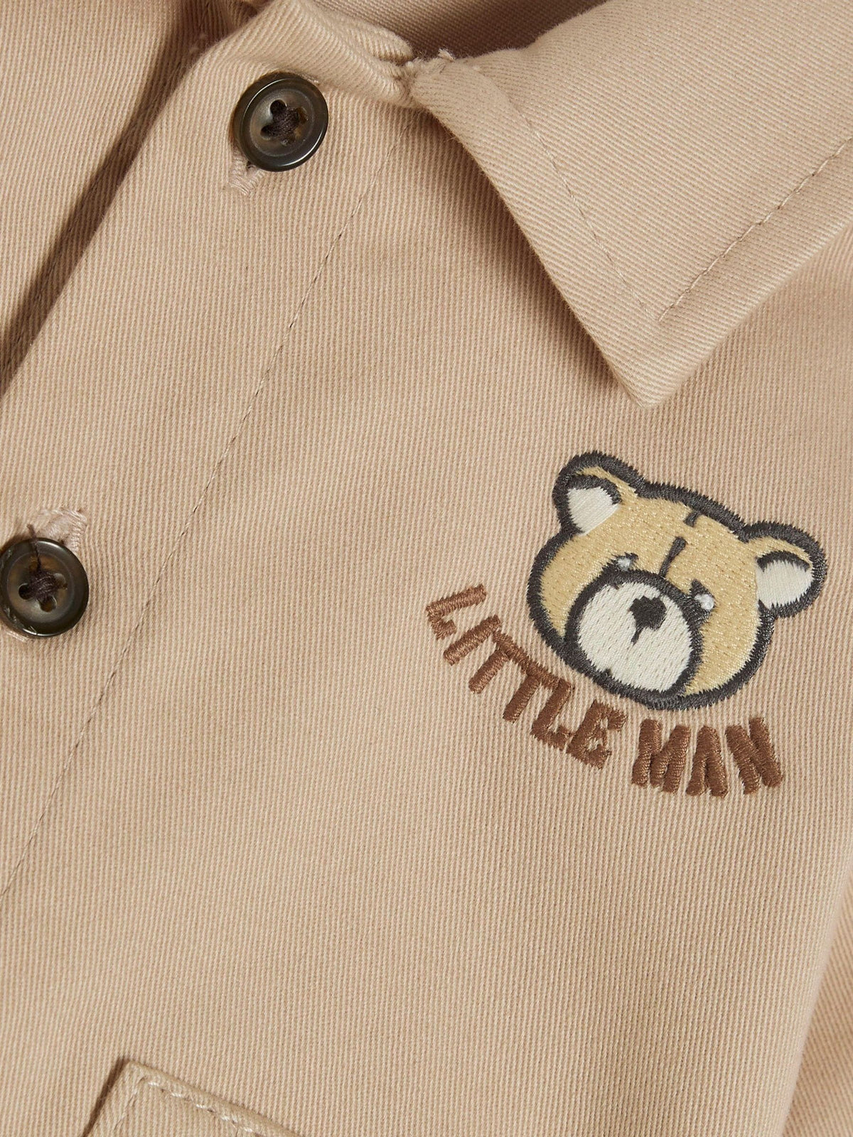 River Island Cream Bear Shacket 3 Piece Set - image 4