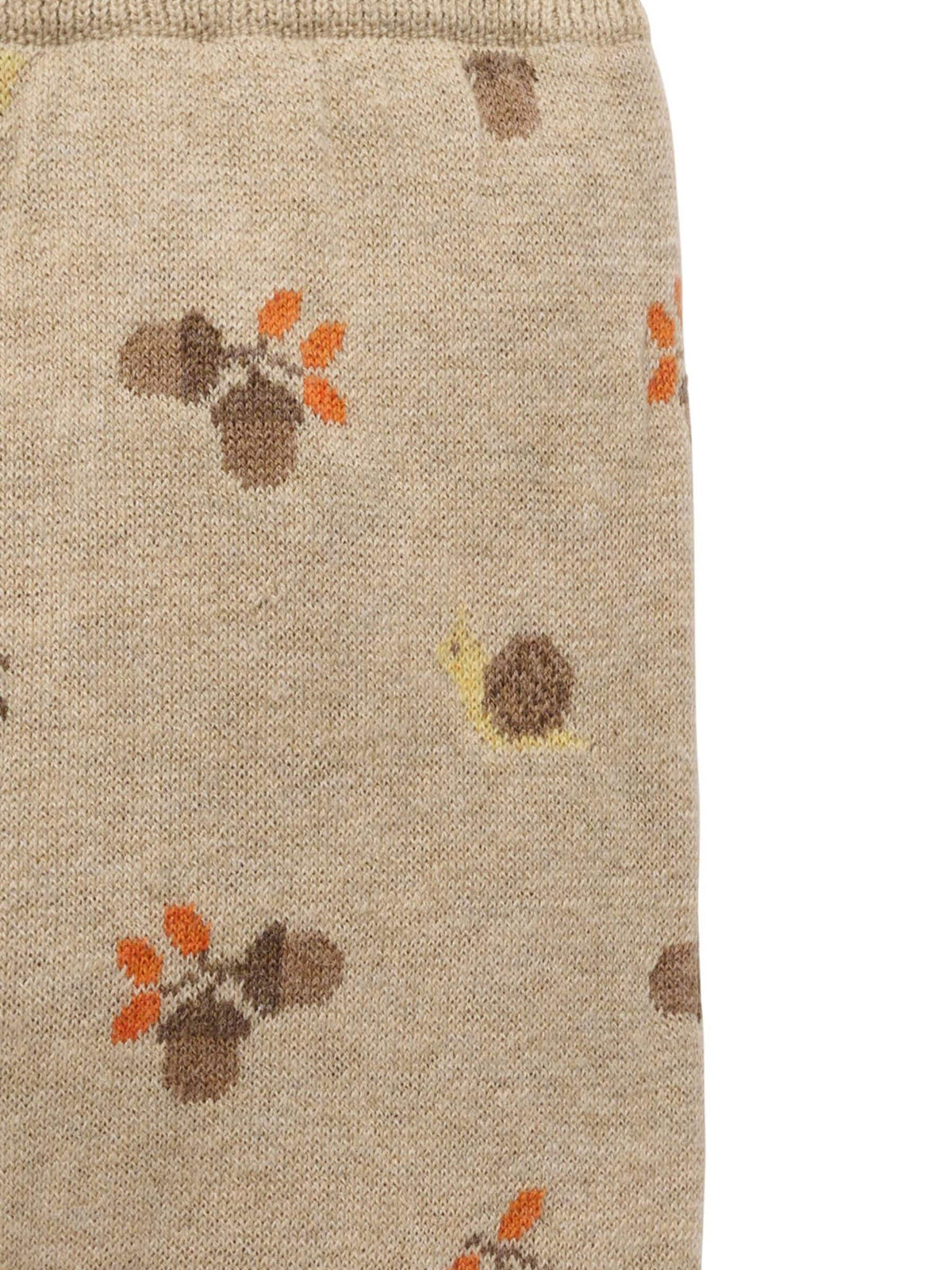 Purebaby Brown Magical Forest Acorn Knit Leggings - image 6