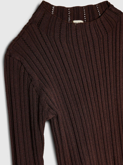 River Island Brown Whipstitch Top & Joggers Set - image 4