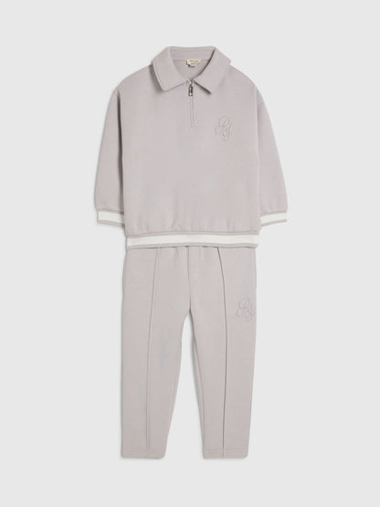 River Island Grey Rugby Jersey & Joggers Set - image 1