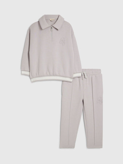 River Island Grey Rugby Jersey & Joggers Set - image 2