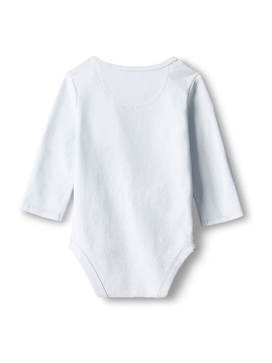 Dsiney Kidz - Calvin Klein Blue Newborn Signature Logo Bodysuit image 2