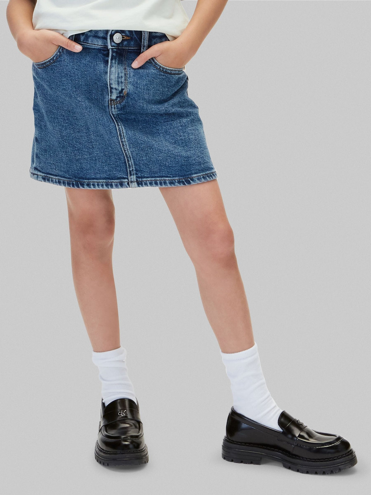 Dsiney Kidz - Calvin Klein Blue Denim Skirt image 1