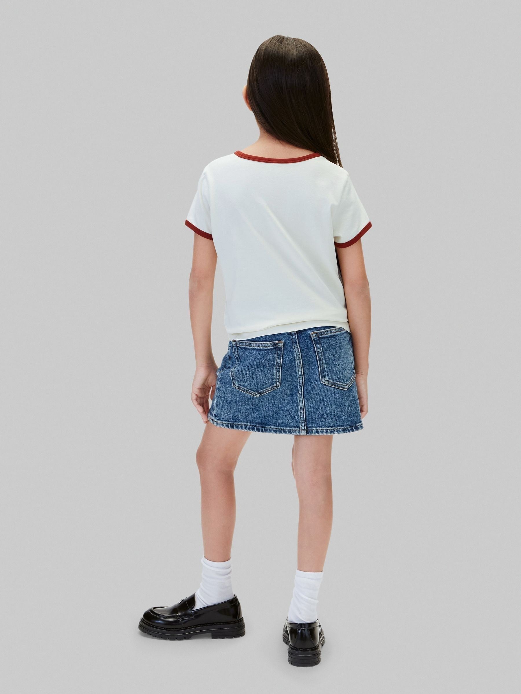 Dsiney Kidz - Calvin Klein Blue Denim Skirt image 2