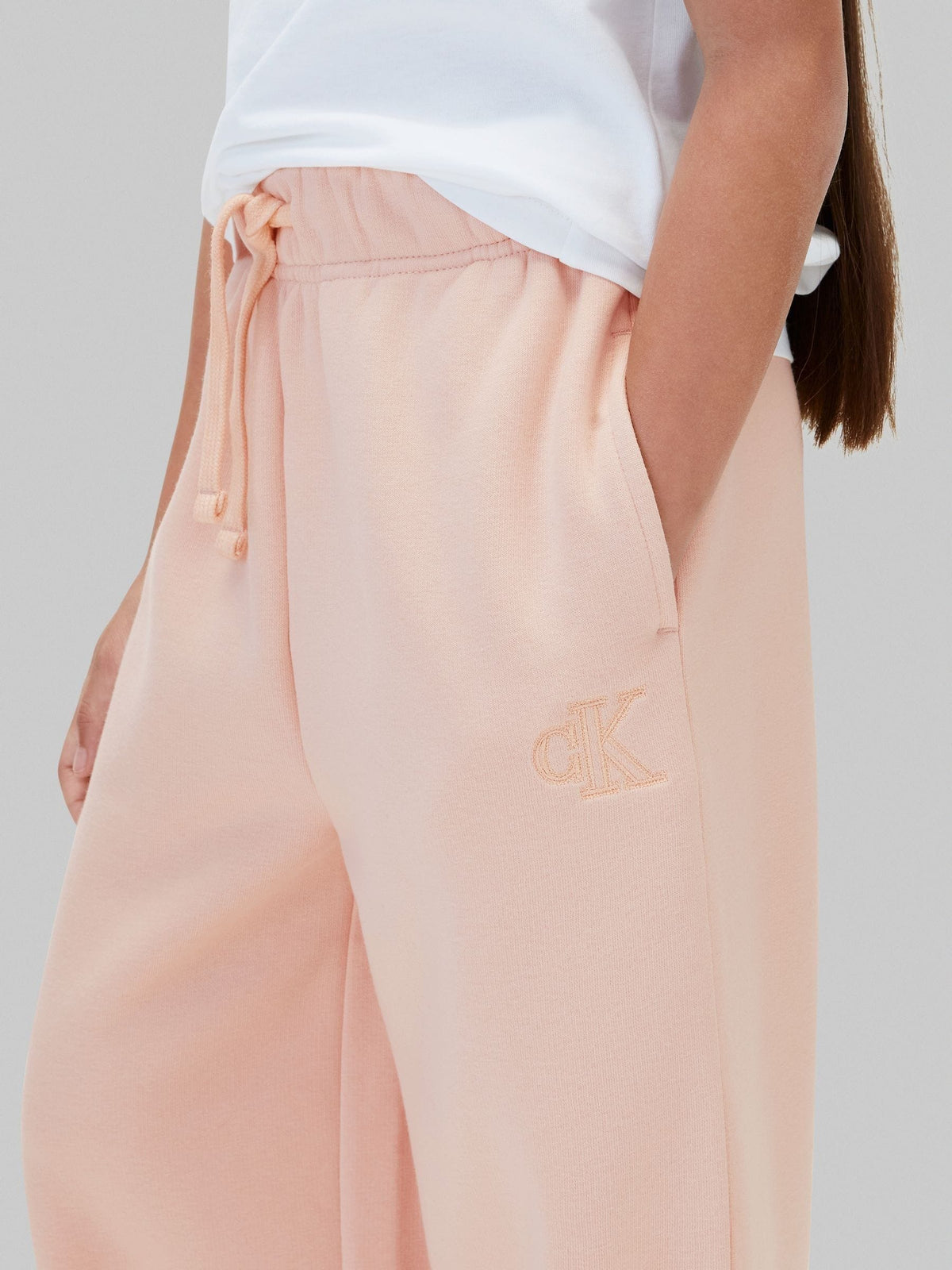 Dsiney Kidz - Calvin Klein Blue Wide Leg Joggers image 4