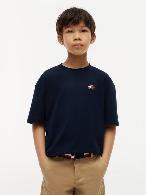 Dsiney Kidz - Tommy Hilfiger Blue Flag Heritage T-Shirt image 1