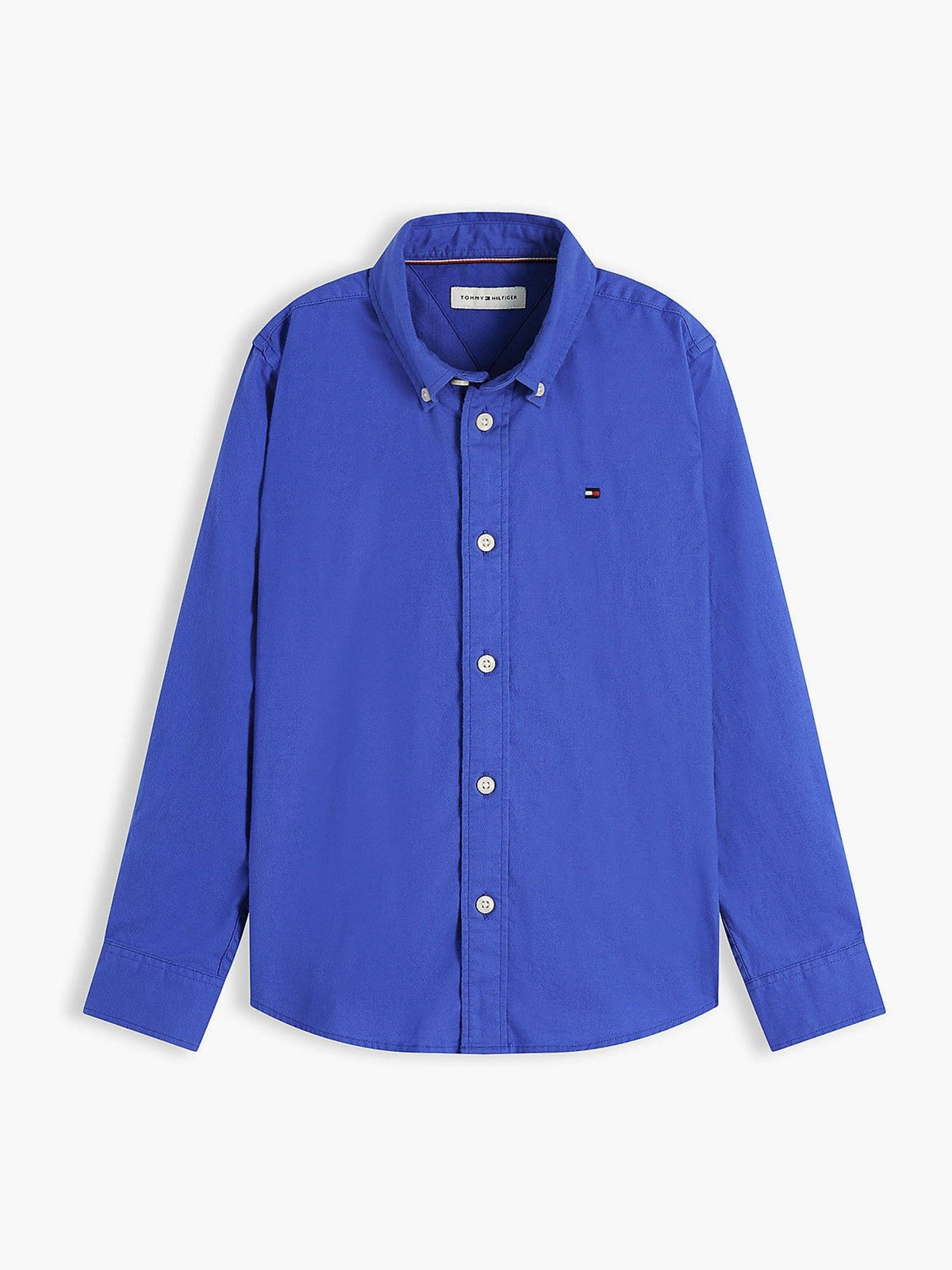 Dsiney Kidz - Tommy Hilfiger Noble Blue Essential Button-Down Oxford Shirt image 5