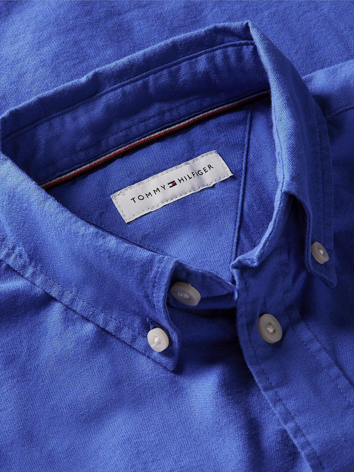 Dsiney Kidz - Tommy Hilfiger Noble Blue Essential Button-Down Oxford Shirt image 6