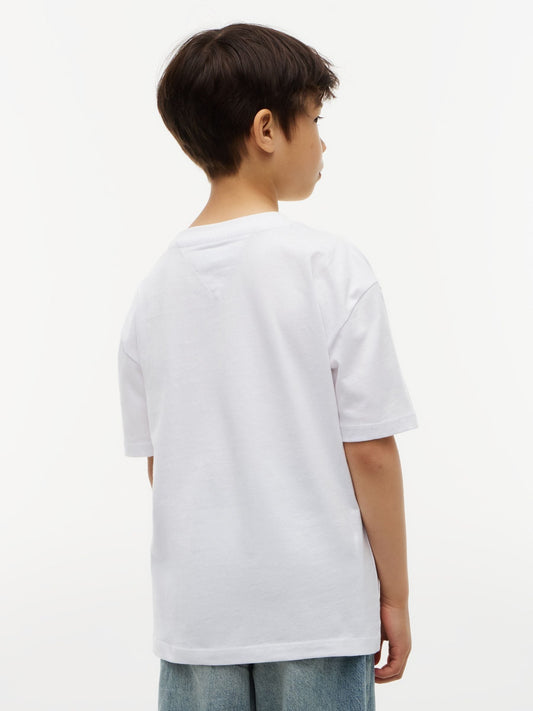 Dsiney Kidz - Tommy Hilfiger White Flag Heritage T-Shirt image 2