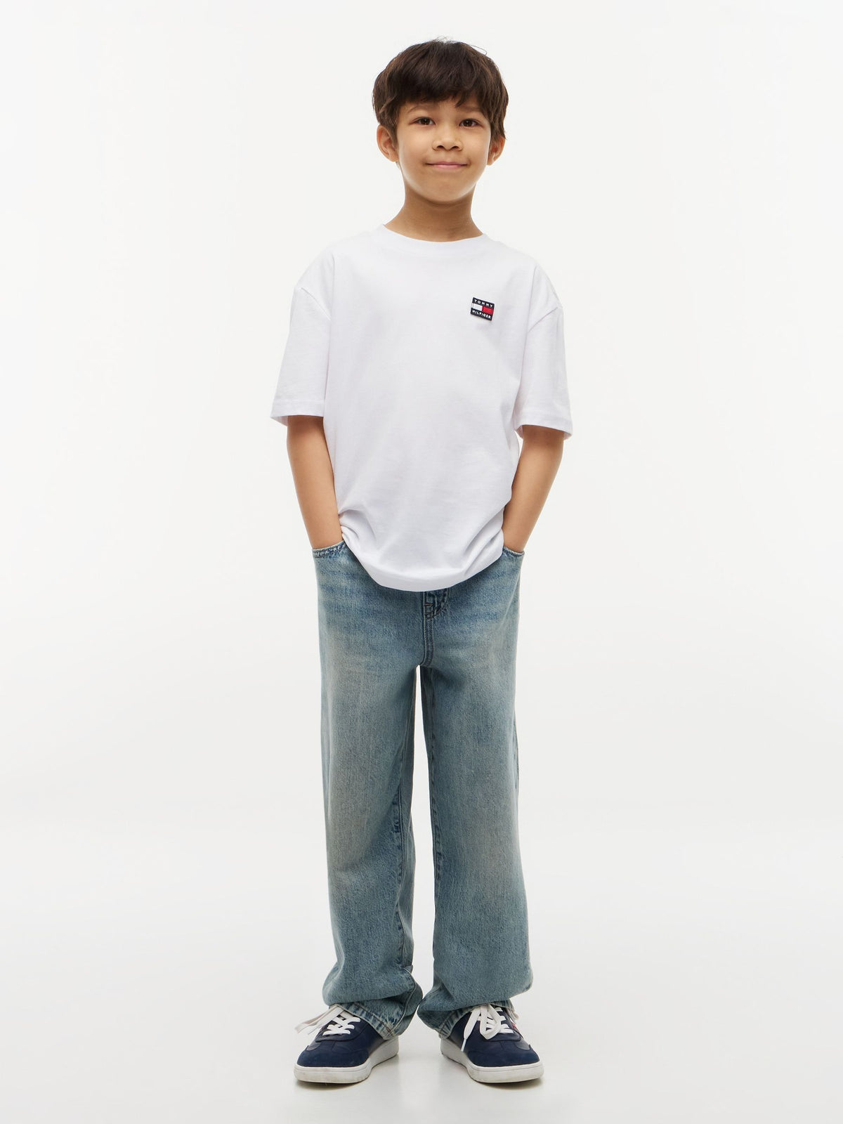 Dsiney Kidz - Tommy Hilfiger White Flag Heritage T-Shirt image 3