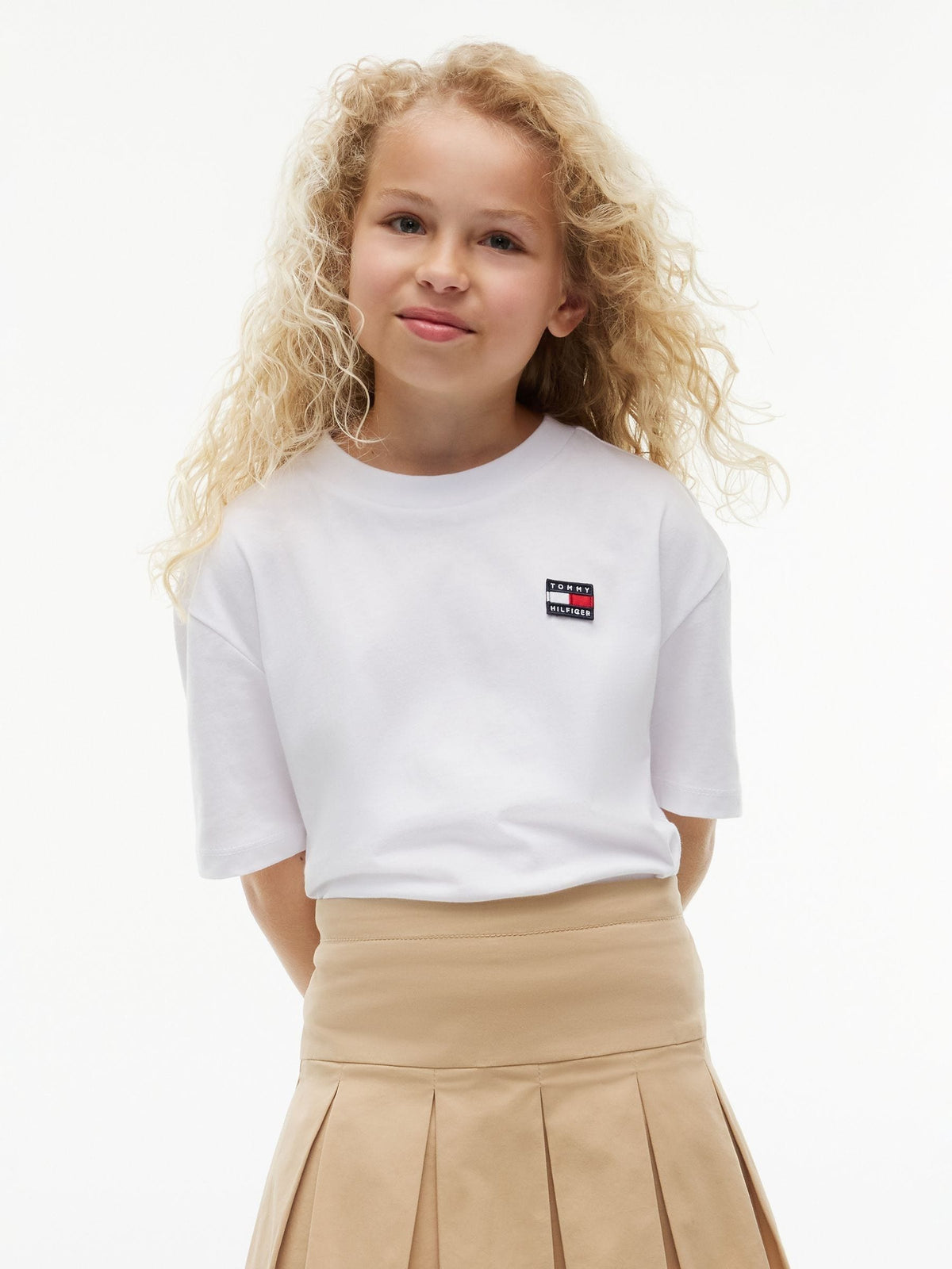 Dsiney Kidz - Tommy Hilfiger White Flag Heritage T-Shirt image 4