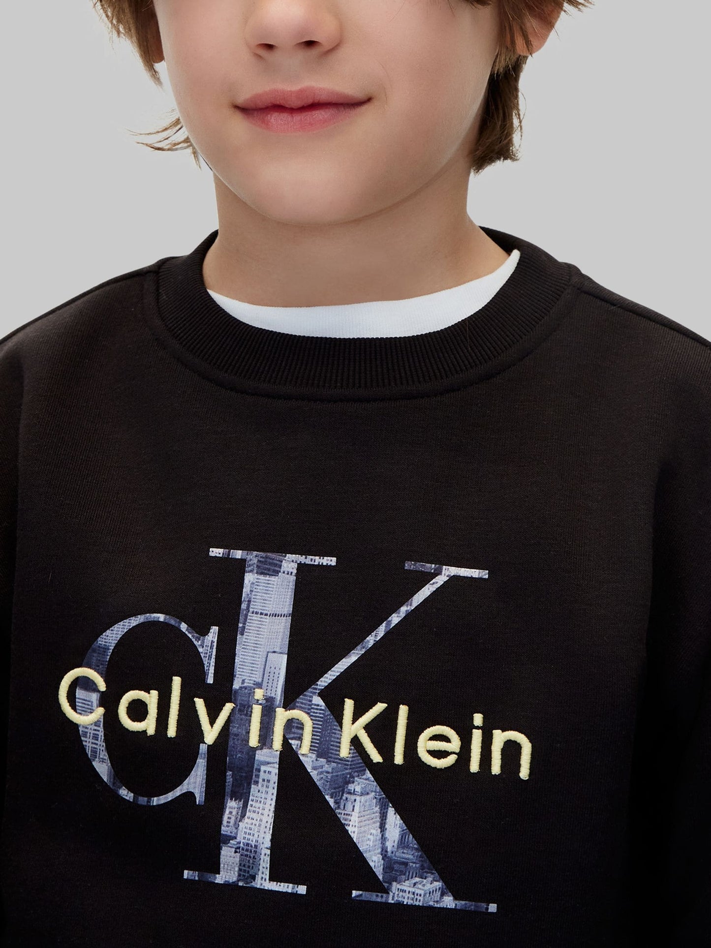 Dsiney Kidz - Calvin Klein Blue Logo Sweatshirt image 4