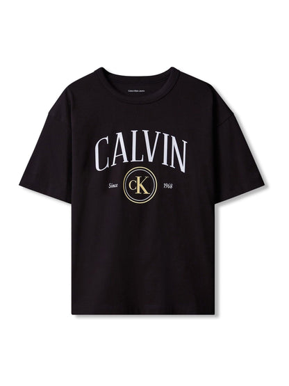 Dsiney Kidz - Calvin Klein PVH Black Graphic Logo T-Shirt image 5