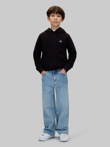 Dsiney Kidz - Calvin Klein Blue Signature Logo Hoodie image 1