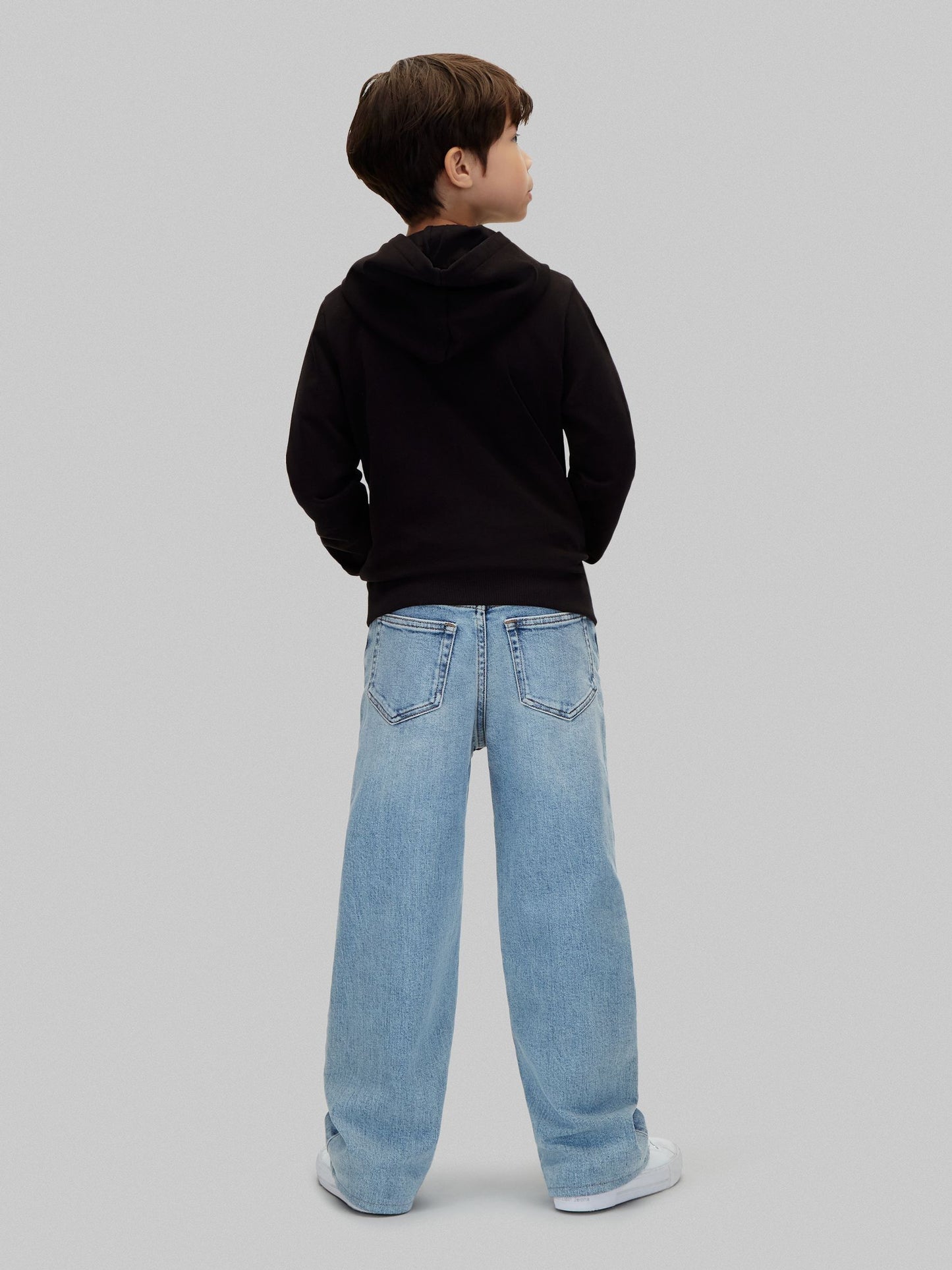 Dsiney Kidz - Calvin Klein Blue Signature Logo Hoodie image 2