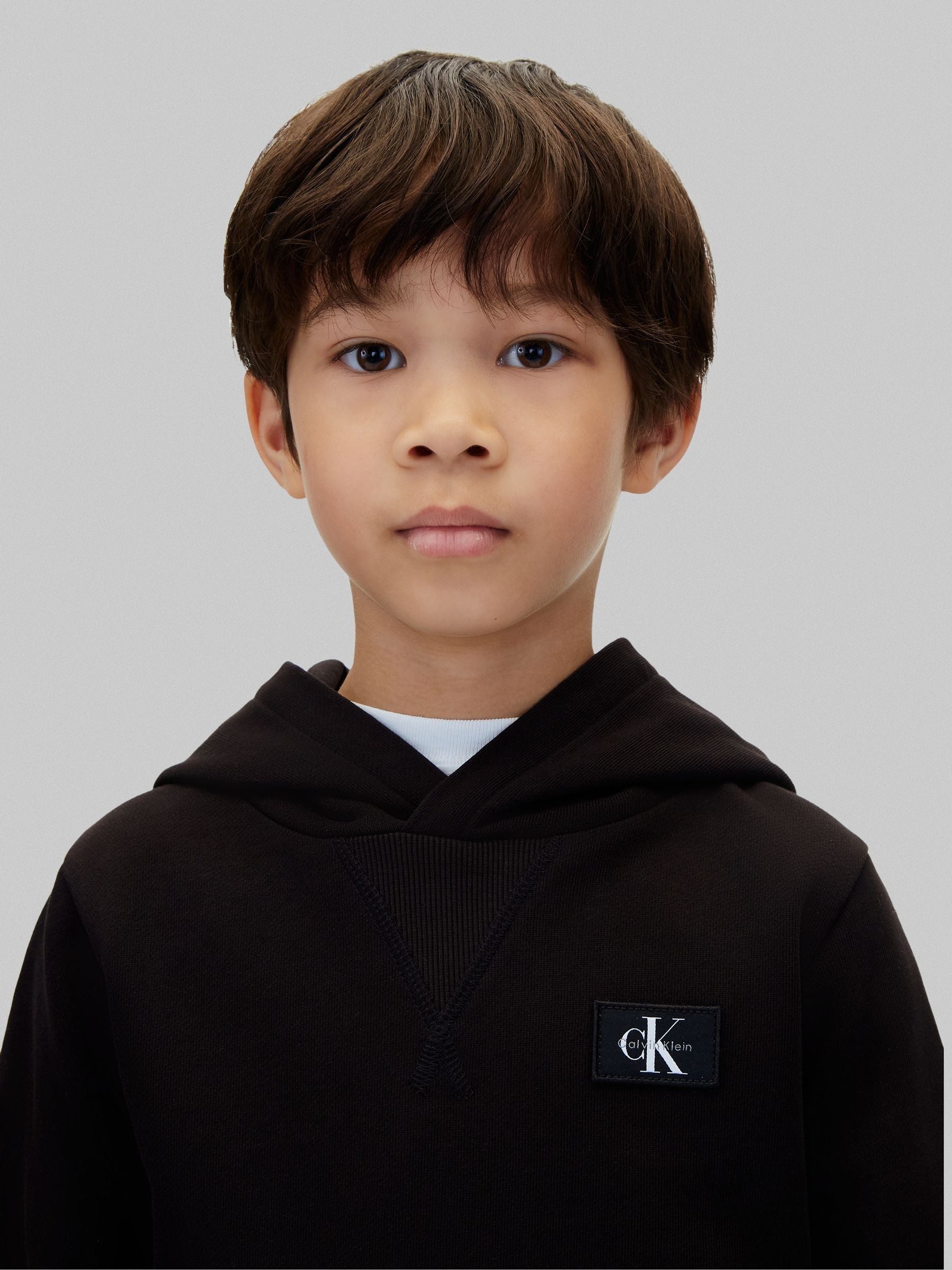 Dsiney Kidz - Calvin Klein Blue Signature Logo Hoodie image 4