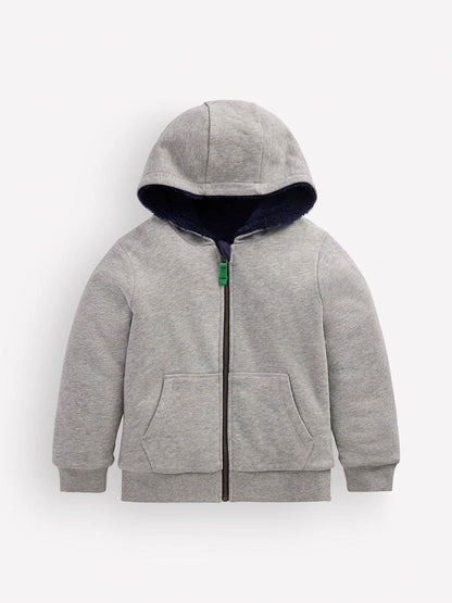 Dsiney Kidz - Boden Grey Reversible Borg Hoodie image 1