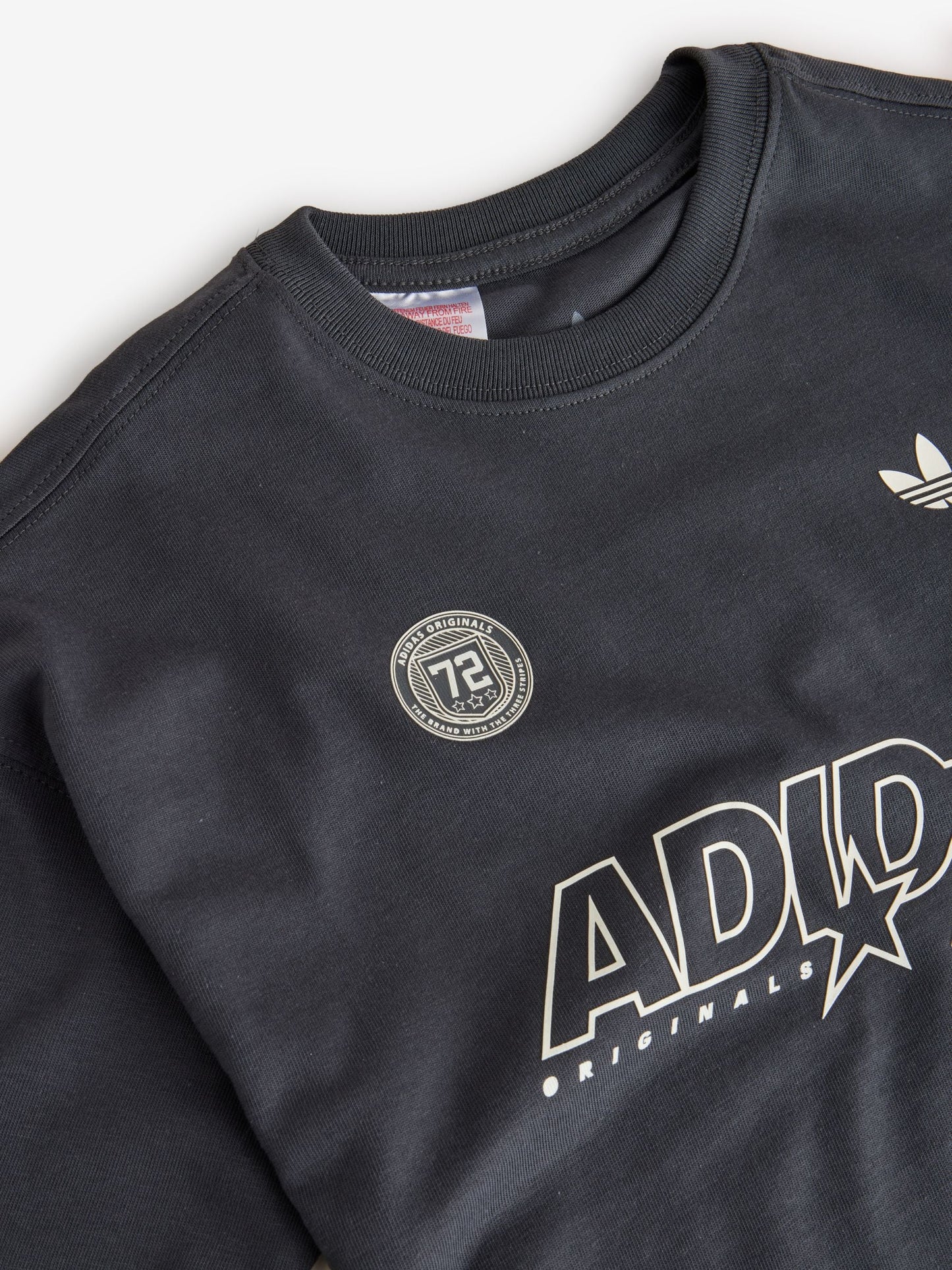Dsiney Kidz - adidas Originals Grey Graphic T-Shirt image 4