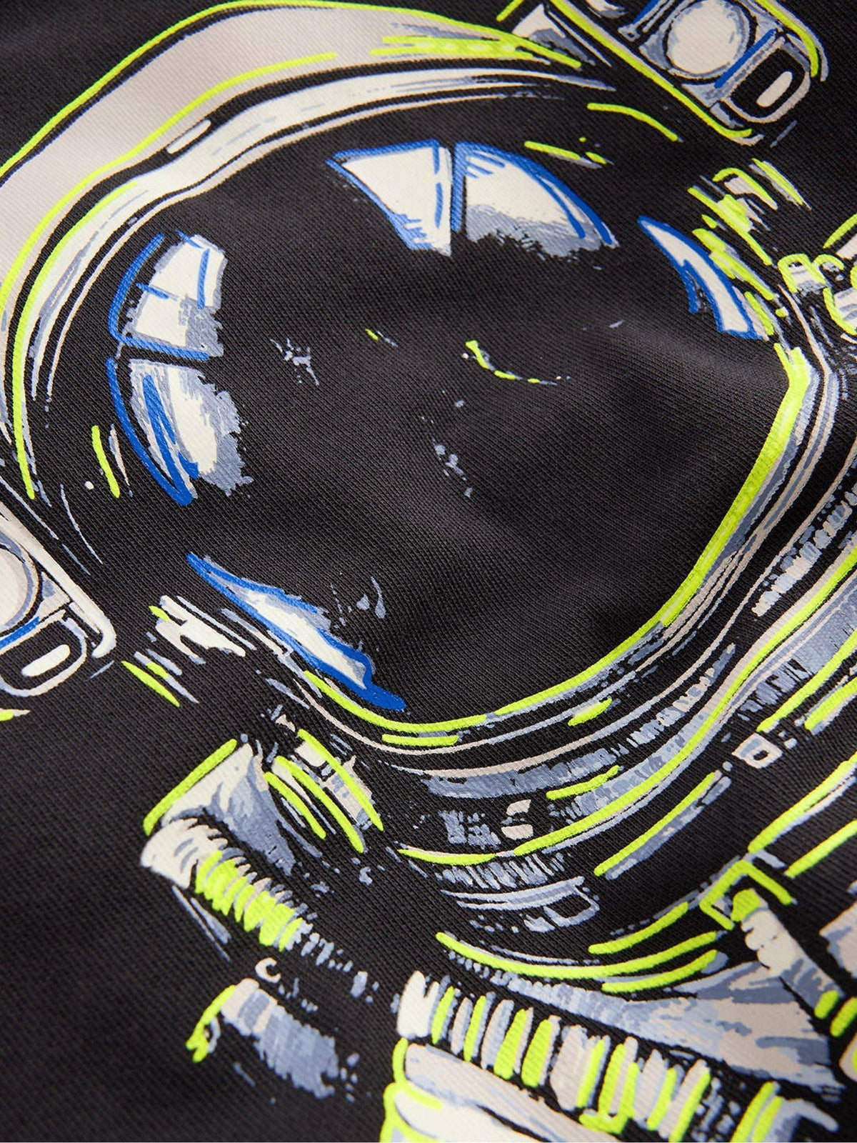 Dsiney Kidz - Boden Grey Glow Printed Astronaut Sweatshirt image 3