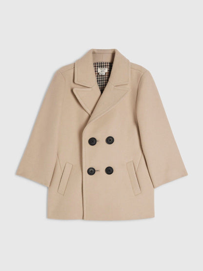 River Island Natural Double Breasted Peacoat - image 1