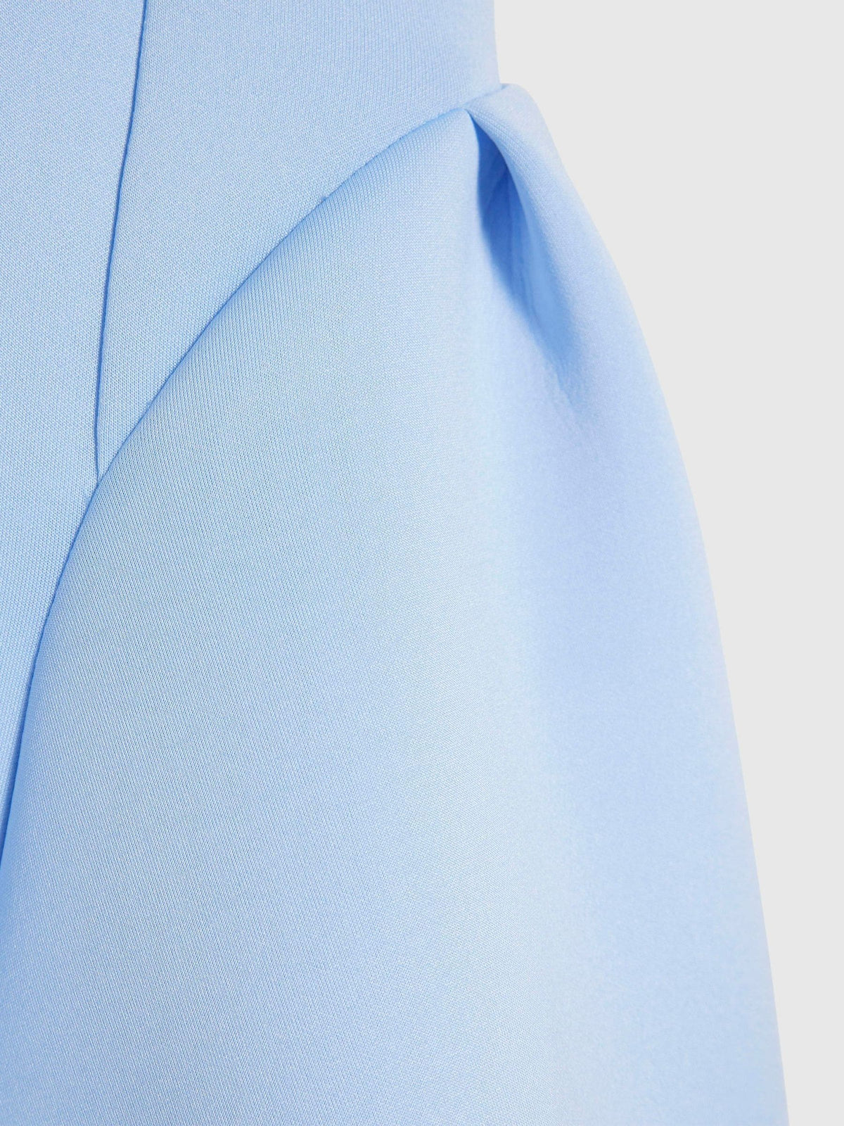 River Island Blue Asymmetric Bow Scuba Dress - image 4