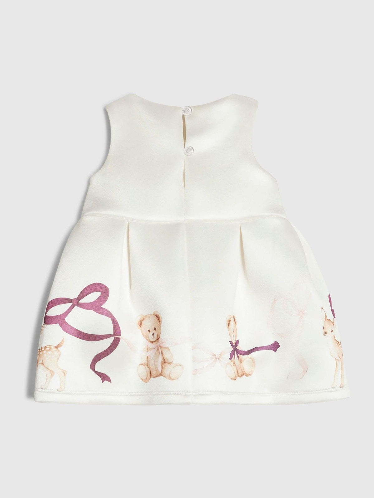 River Island White Scuba Bear Dress - image 2