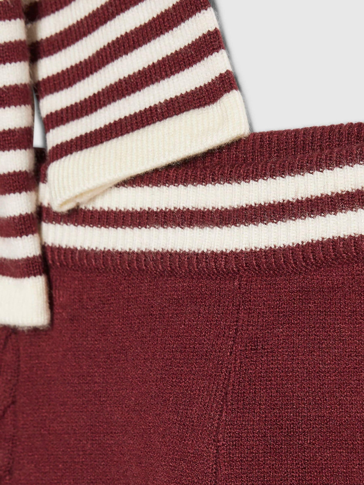 River Island Red Stripe Polo Jumper & Joggers Set - image 5