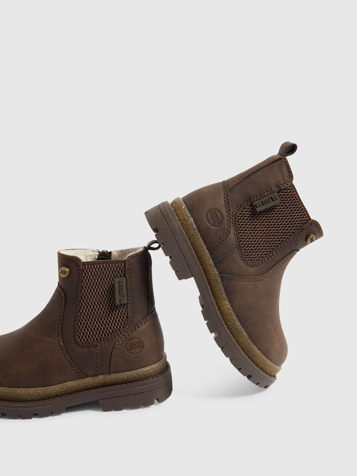River Island Brown High Top Chelsea Boots - image 5